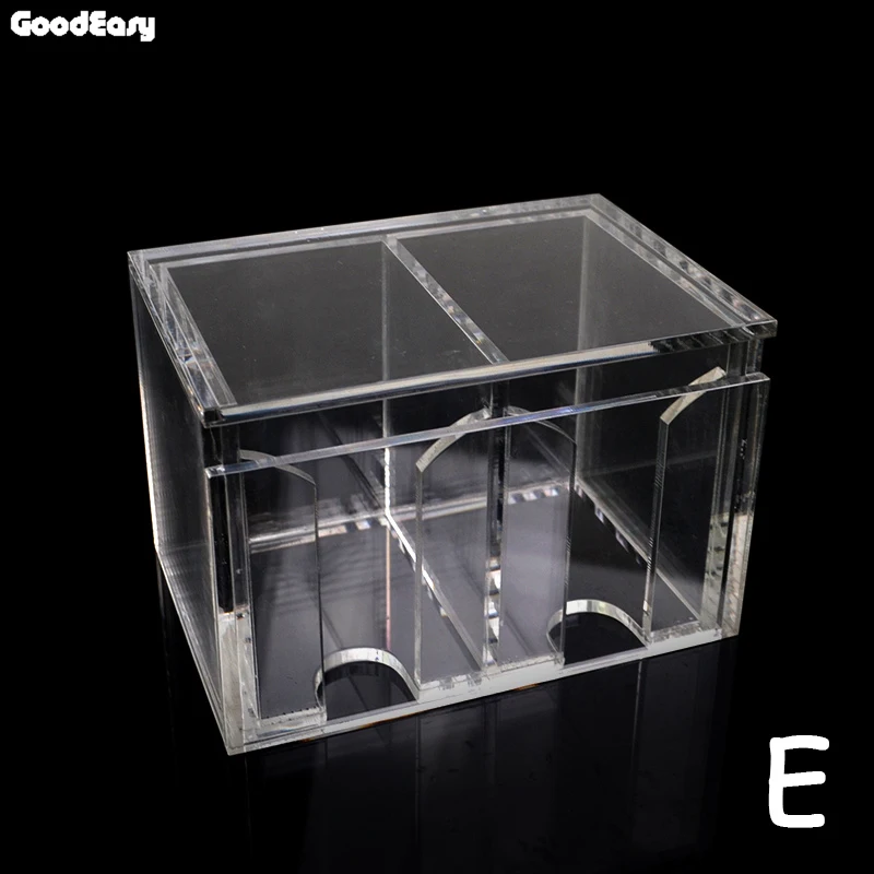 Высокое качество держатель игральных карт прозрачный акриловый Техасский