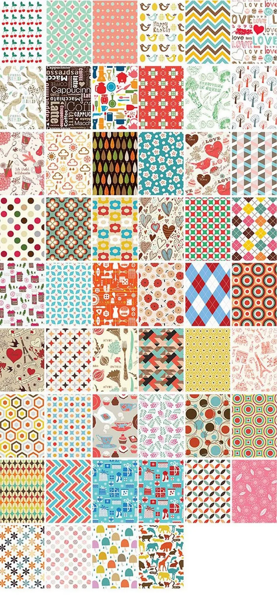 52 шт./кор. Diy мини-юбка для девочек с цветочным узором винтажная бумажная наклейка Ретро Бумага для Скрапбукинг украшения дома