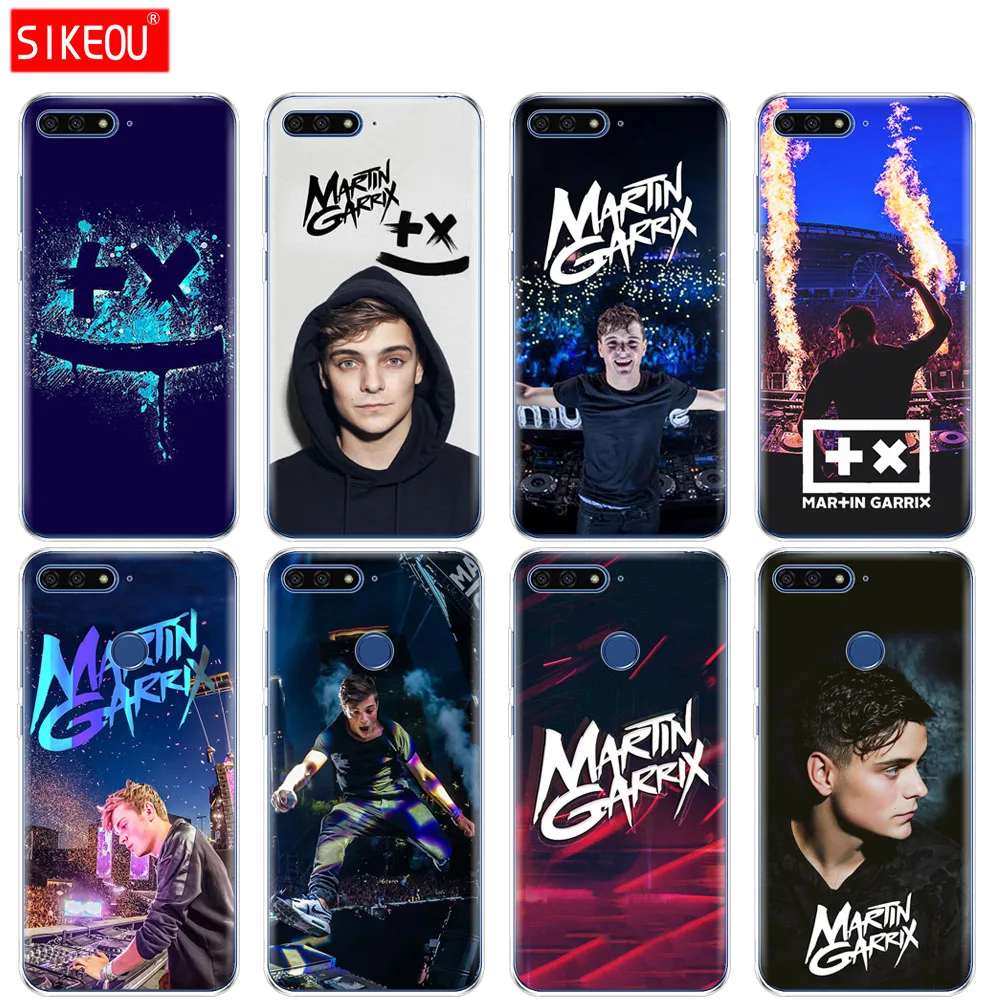 Силиконовый чехол для телефона Huawei Honor 7A PRO 7C Y5 Y6 Y7 Y9 2017 2018 Prime DJ Martin Garrix Music note |
