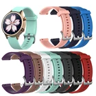 Ремешок для часов Ticwatch c2, сменный силиконовый браслет под розовое золото для Garmin Vivoactive 4S, 18 мм