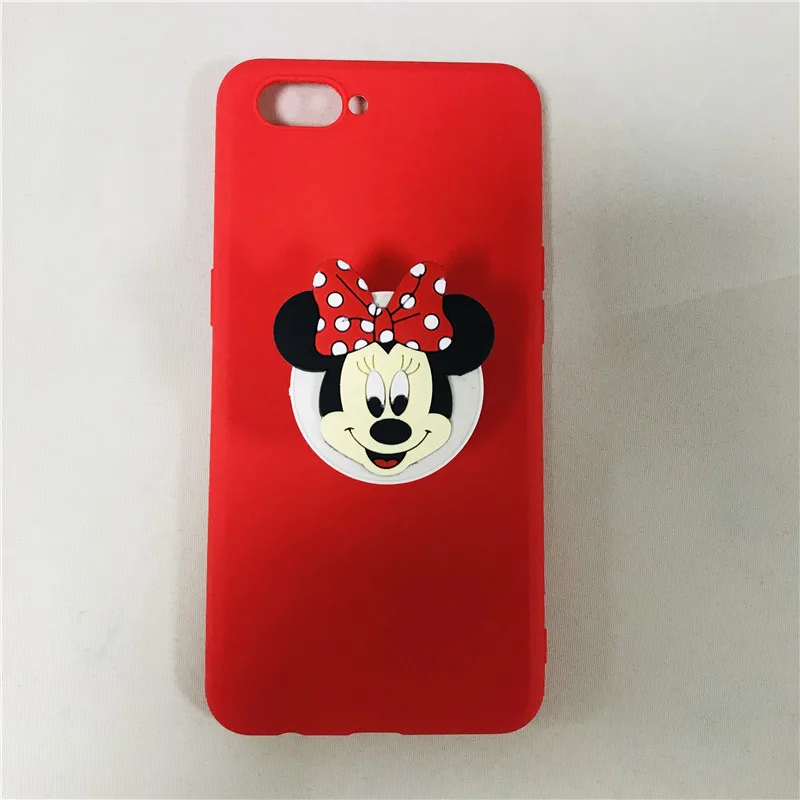 minnie Чехлы для samsung Galaxy Note 9, Note 8, 3, 4, 5, note9, мягкий силиконовый чехол из ТПУ, 3D держатель для телефона - Цвет: minnie