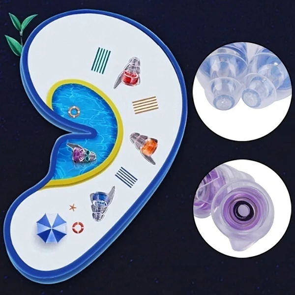 1 шт Мягкие силиконовые шумоподавляющие беруши для сна концерта безопасные