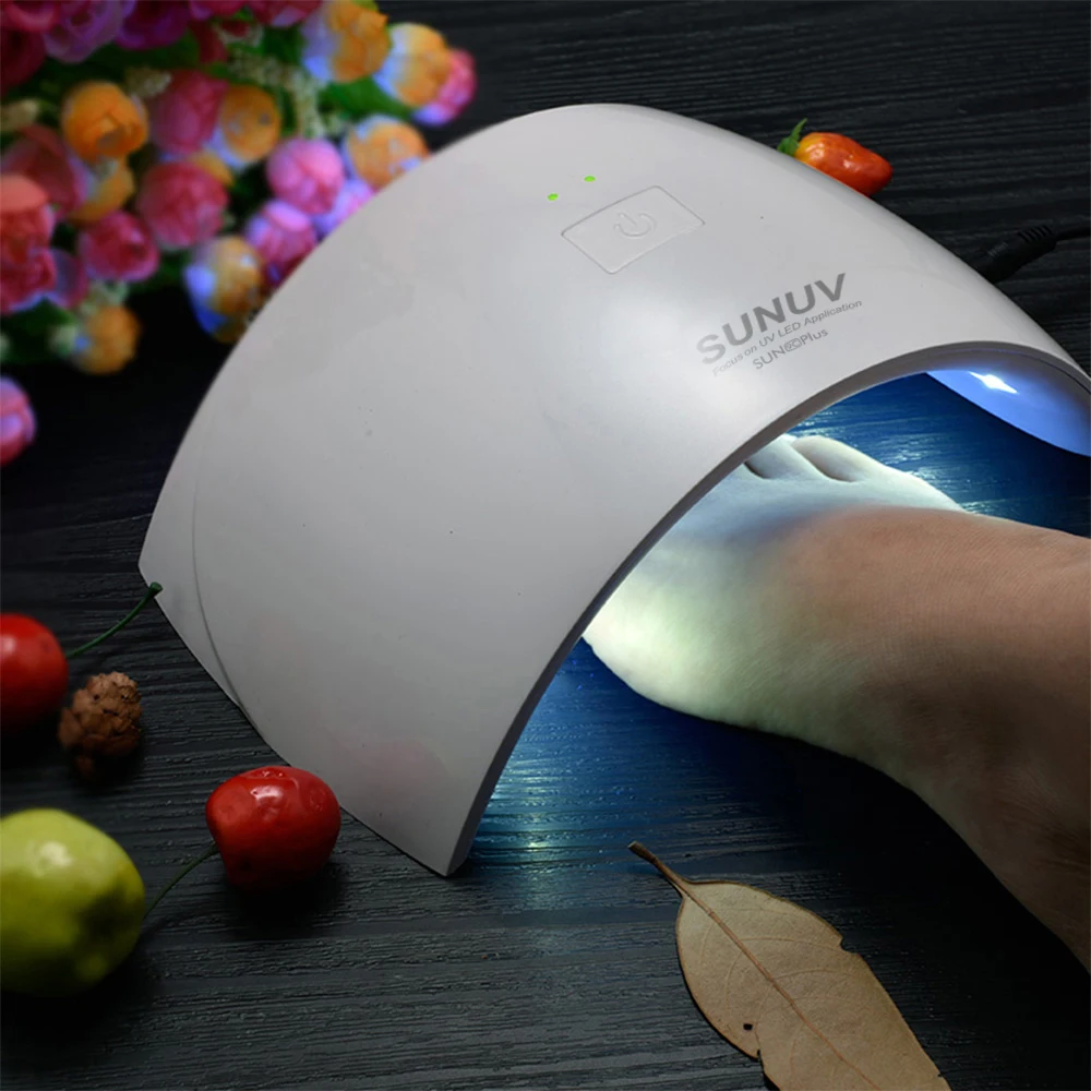 Купить 3 получить 1 подарок SUNUV SUN9c Plus УФ светодиодный Сушилка для ногтей 36 Вт лампа
