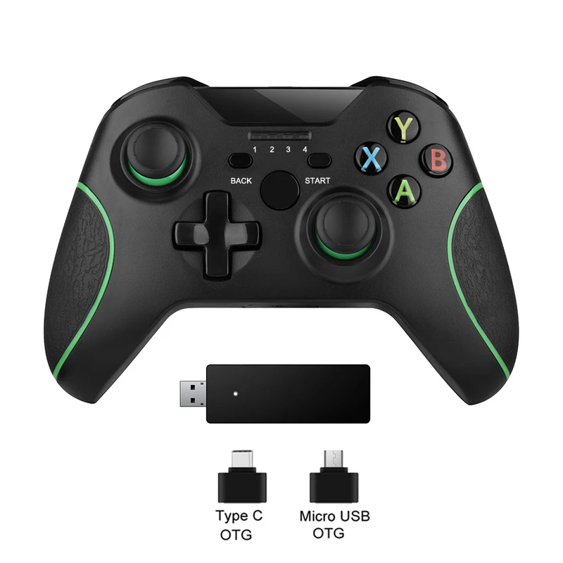 2 4G беспроводной контроллер Джойстик для Xbox One консоль управления ПК Android телефона
