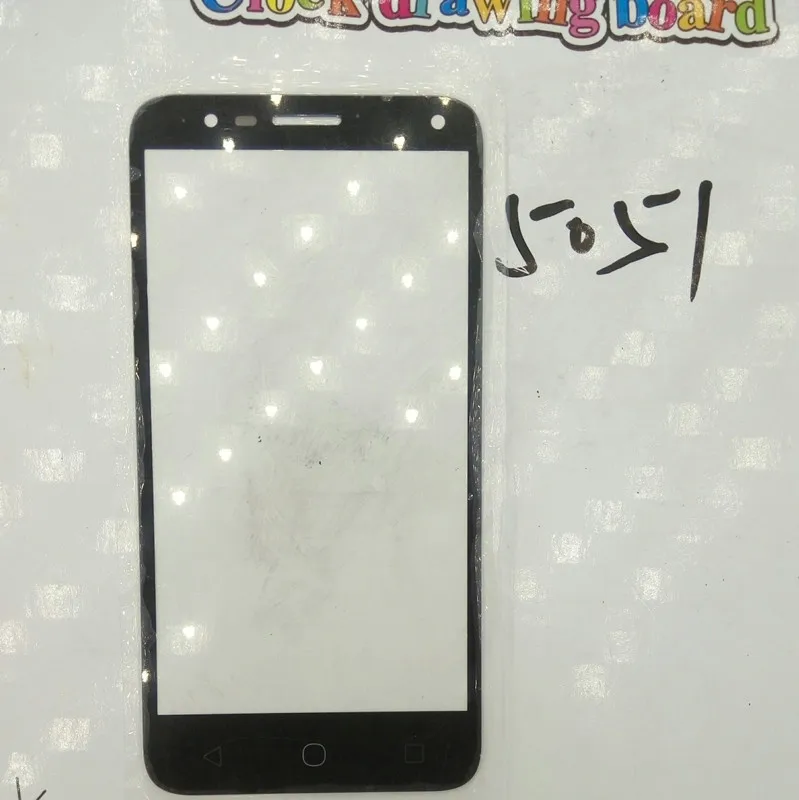 Для Alcatel One Touch POP4 Pop 4 OT 5051 5051D 5051J Передний сенсорный экран Стекло Внешний объектив