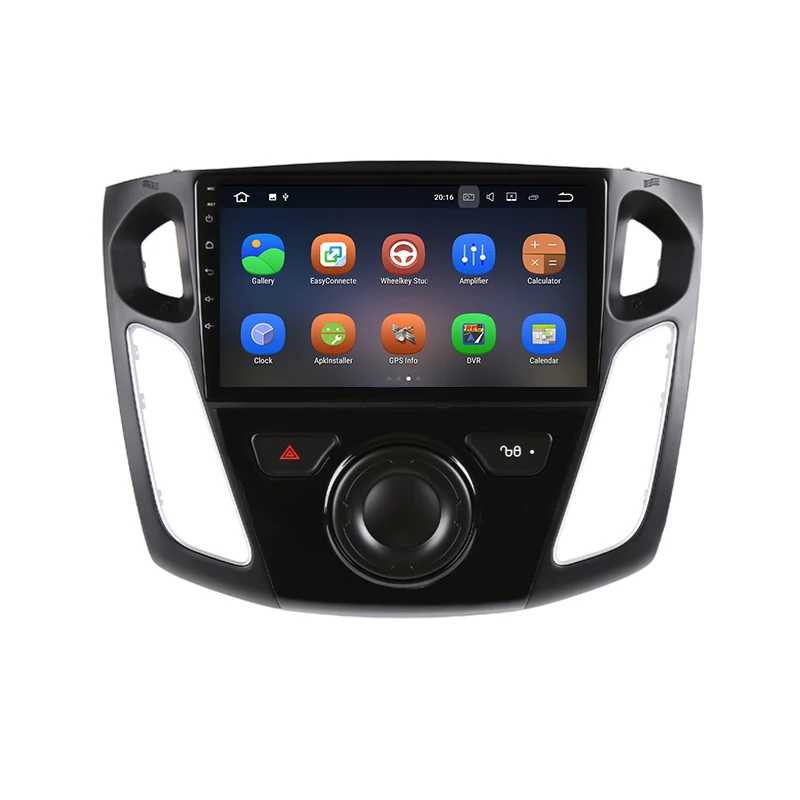 Автомобильный DVD плеер Lenvio 2 Гб ОЗУ Android 7 1 для Ford Focus 3 2012 2013 2014 2015 2016 радио GPS
