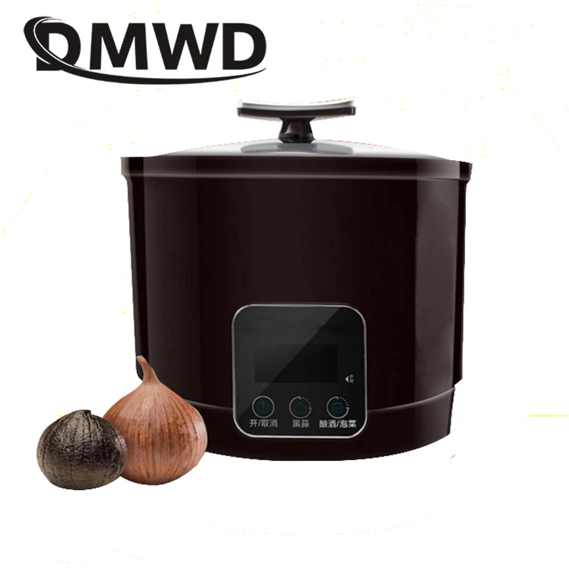 DMWD 6L автоматический черный ферментер для чеснока бытовой DIY zymolysis zymosis чайник 110 В