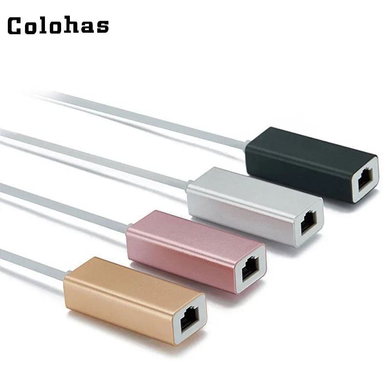 10/100/1000 Мбит/с RJ45 для Тип usb C внешний сетевой адаптер сети Gigabit Ethernet конвертер для Macbook Chromebook