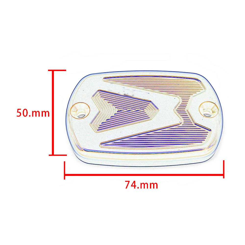 Мото Крышка Резервуара переднего тормоза крышки цилиндр с ЧПУ для Yamaha T max Tmax 530