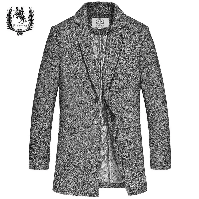 Верховный Куртка Мужчины Мода Большой Размер XXXXL 5XL Шерстяное Пальто Мужской