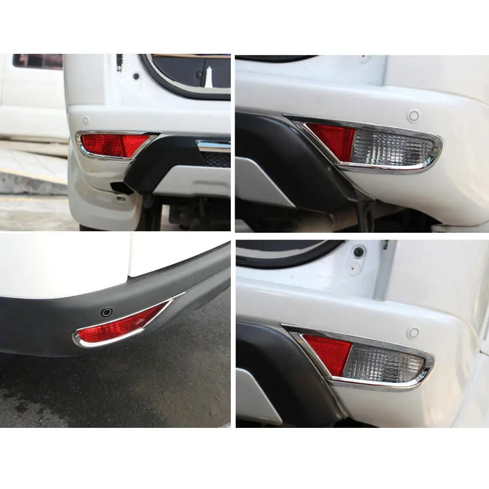 2 шт. декоративная рамка для противотуманных фар на задний бампер|montero sport fog