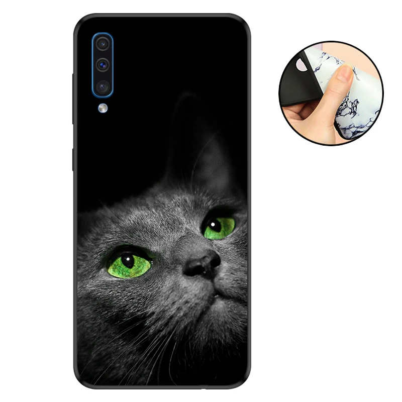 CROWNPRO чехол для Samsung A50 матовый из ТПУ силиконовый Galaxy SM-A505F телефона | Мобильные