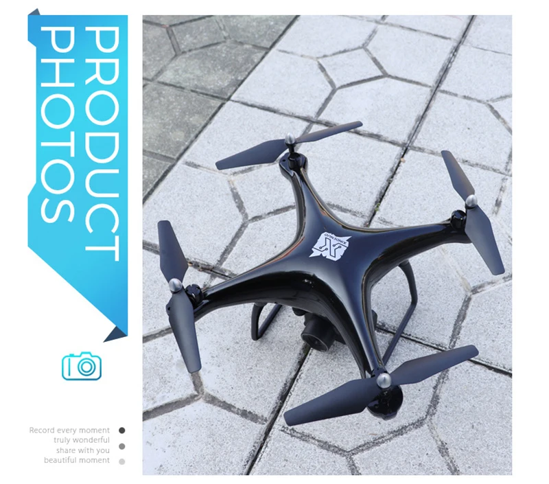 Wi-Fi FPV Радиоуправляемый Дрон с 1080P HD регулируемой камерой для управления