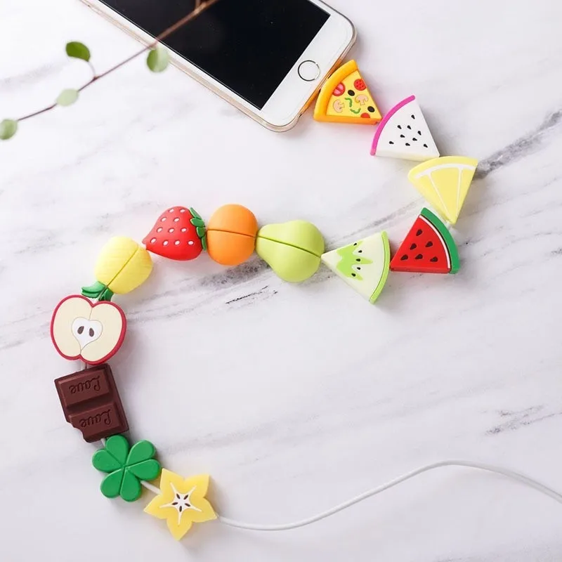Защита кабеля для iPhone Huawei защита USB зарядки и передачи данных | Электроника