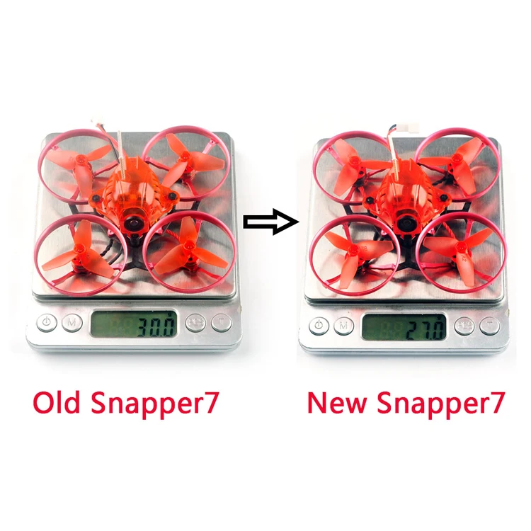 Бесщеточный Квадрокоптер Snapper7 Bwhoop Aircraft BNF Micro 75 мм FPV Racer 4в1 Crazybee F3 Flysky Frsky DSM2 700TVL