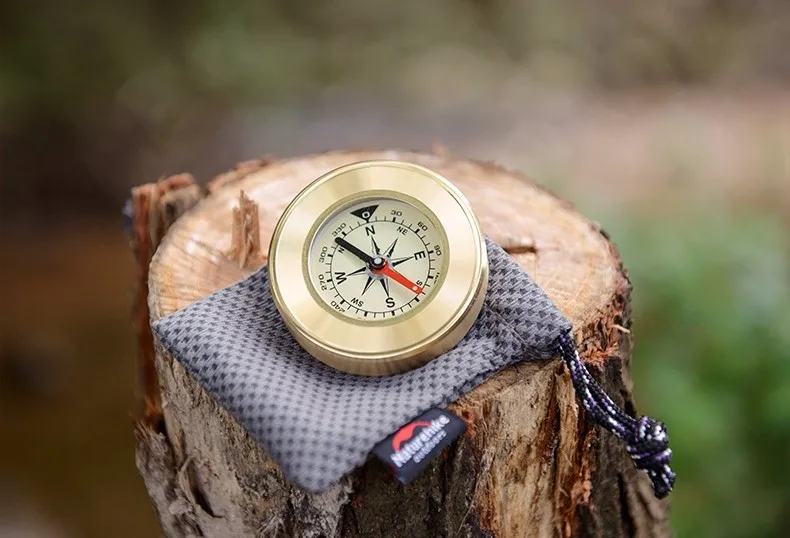 Naturehike ручной тип золото Мини Компас Северная стрела Campass водонепроницаемый для наружного туризма скалолазание дикий выживания