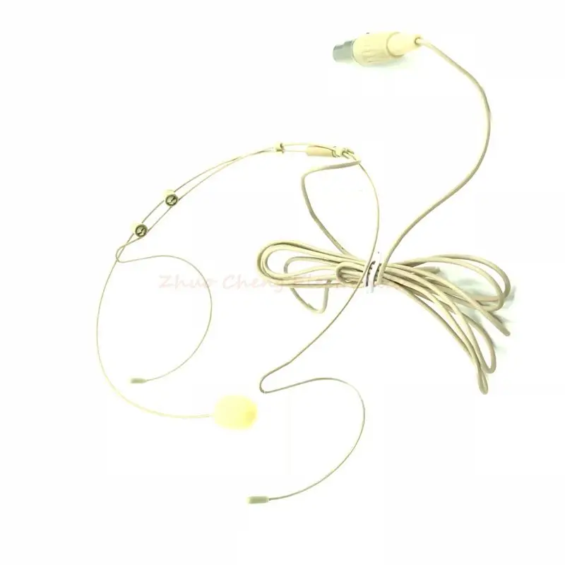 Гарнитура с двойным ушным крючком головной микрофон для Shure ALL XLR 3PIN TA3F 1 шт. |