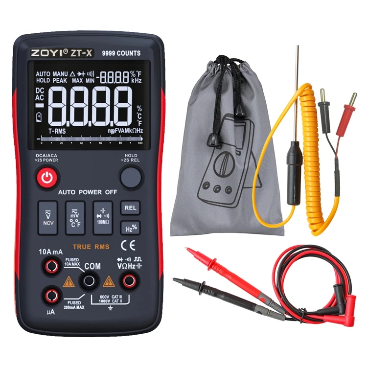 Mini digital multimeter ZT-X Innovative design the world's first creation powerful function.Ultra thin 9999 counts | Инструменты