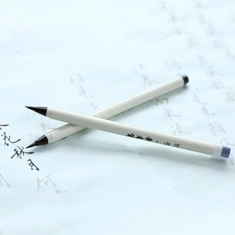 2 шт./лот ручка типа мягкая подпись рисунок может добавить чернила в детские