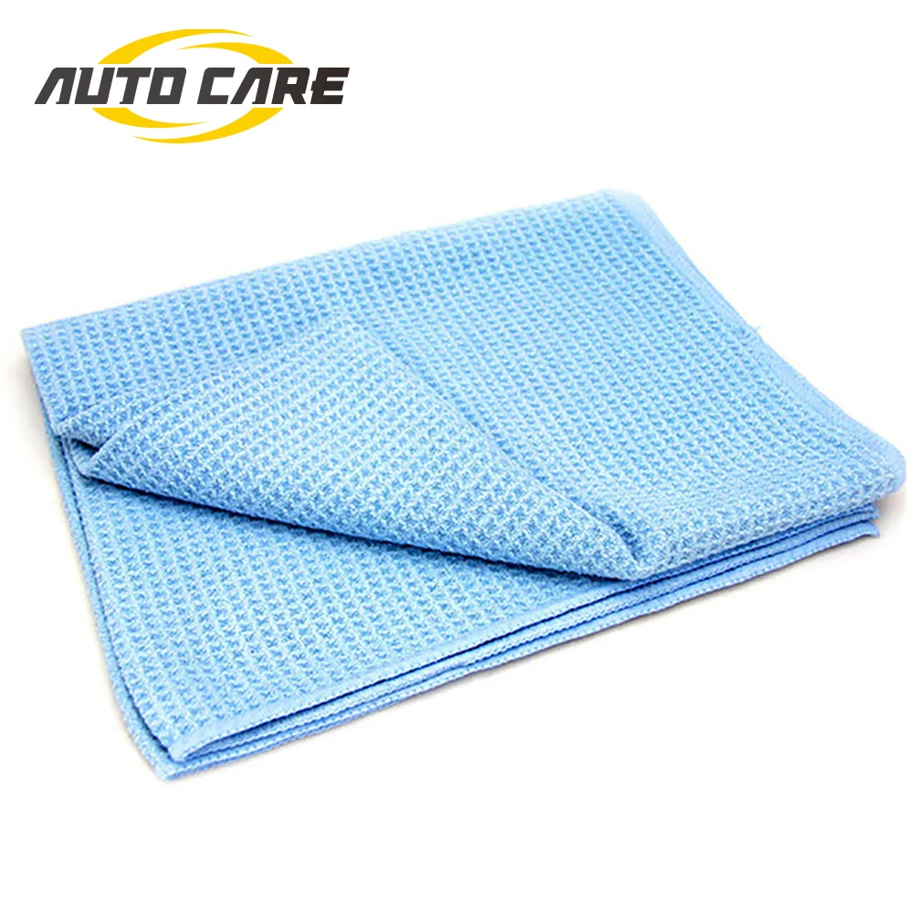 Лучшее полотенце из микрофибры на водном магните с вафельным плетением для