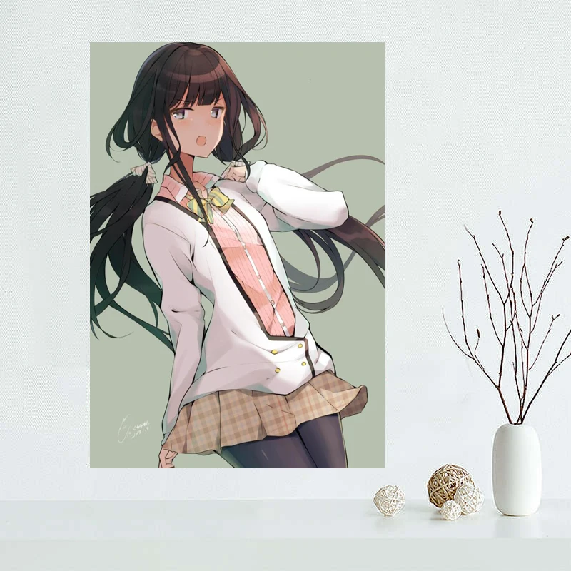 Custom canvas poster Masamune kun no Revenge painting High Quality wall Art Fabric Cloth Print |