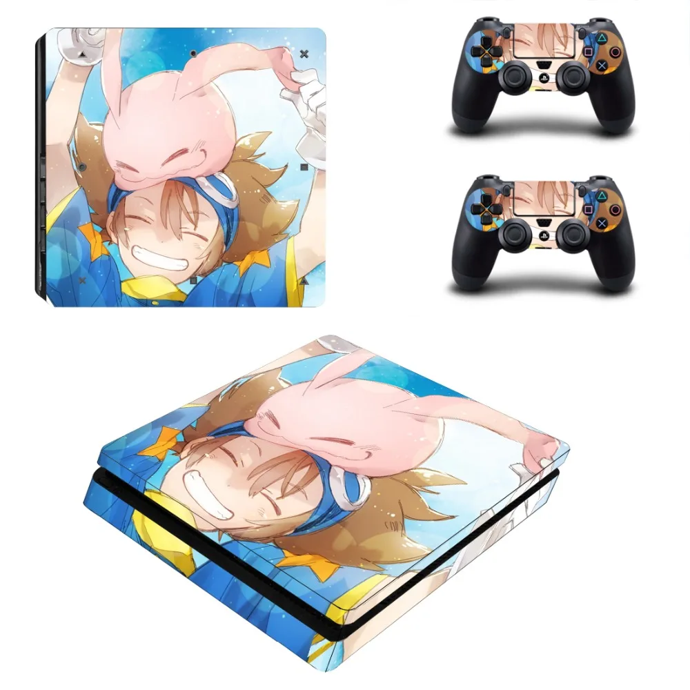 Стикер для приключений Digimon PS4 Slim Skin Виниловая наклейка консоли PlayStation 4 и 2