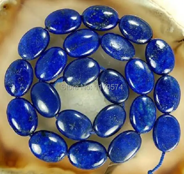 Charm Natural Stone 13x18mm Egyptian Lapis Lazuli Jasper Oval Loose Beads Diy Girl Making Jewelry Accessories High Quality 15&quot |