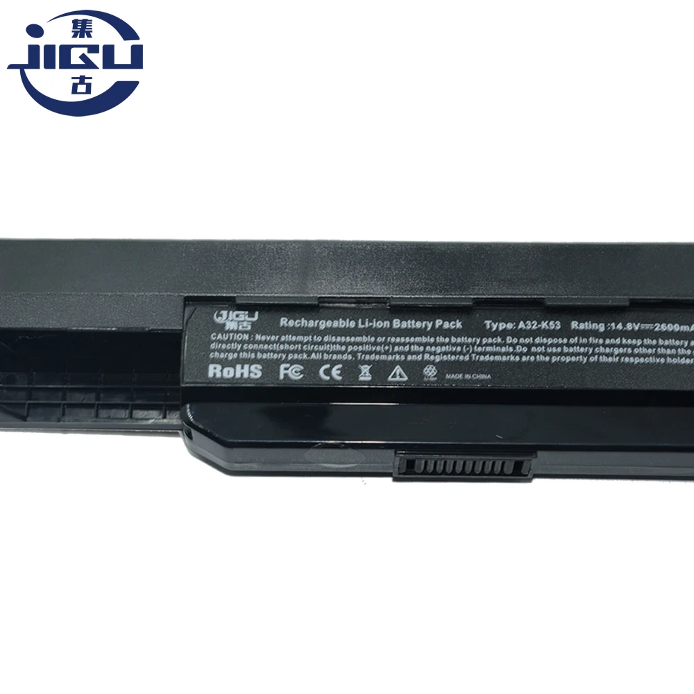 JIGU Аккумулятор для ноутбука ASUS P43SL K53F X54HR P53JC K84HR X43 K53BY X54LY K53B P53SJ X43B K54C X84L SERIES X54XB815HR |