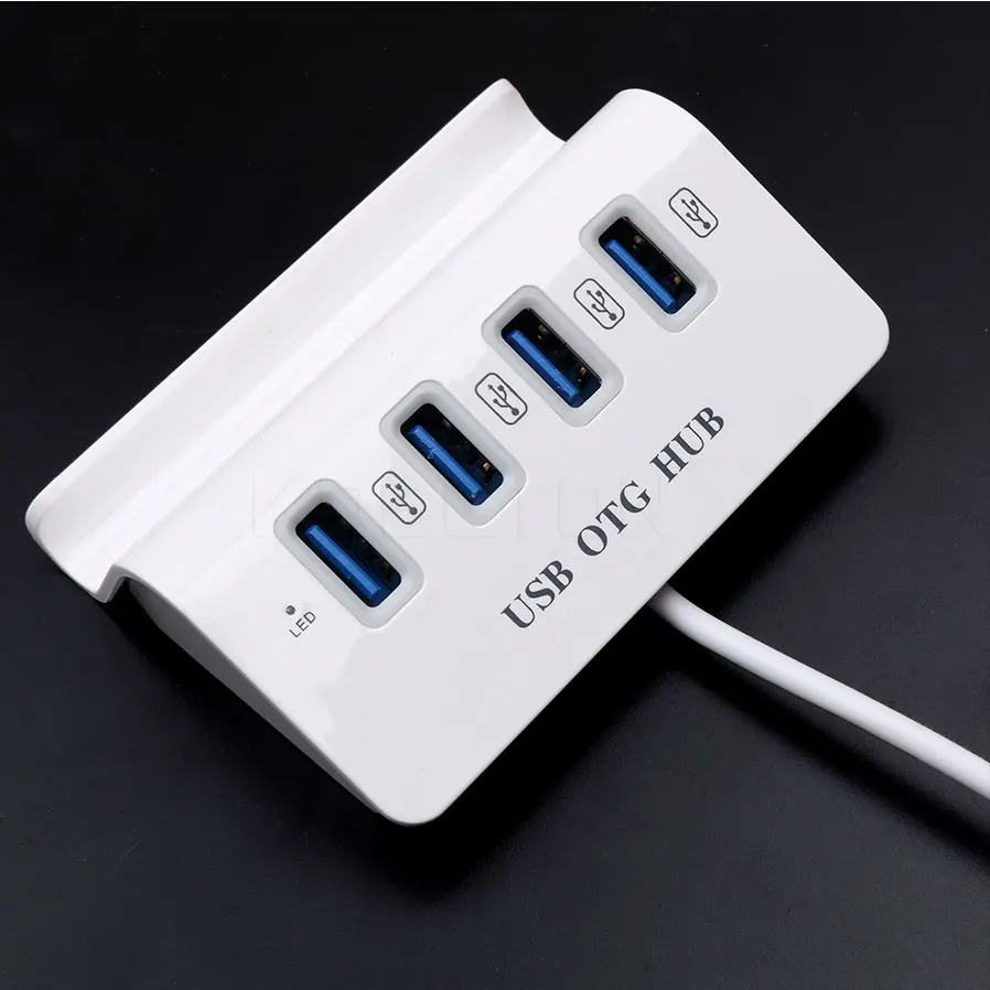 4 портовый Многофункциональный usb разветвитель kebidu 3. 0 Micro хаб высокоскоростной OTG