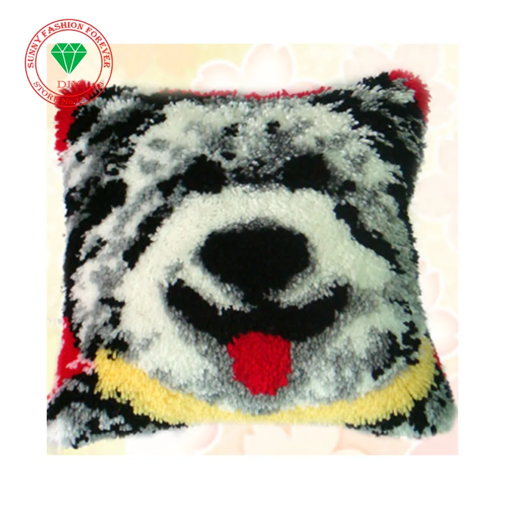 Набор для рукоделия ручная работа Незаконченный крючок пряжа вышивка наволочка