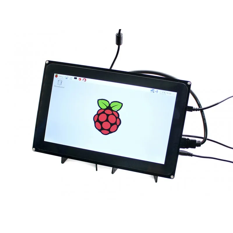 Raspberry Pi 3 Дисплей 10 1 дюйма 1024x600 емкостный сенсорный ЖК экран (H) чехол поддержка