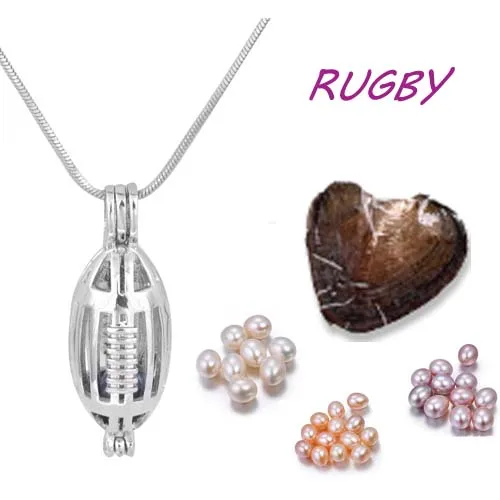 Набор из натурального розового жемчуга в вакуумной упаковке 9 видов подвеска