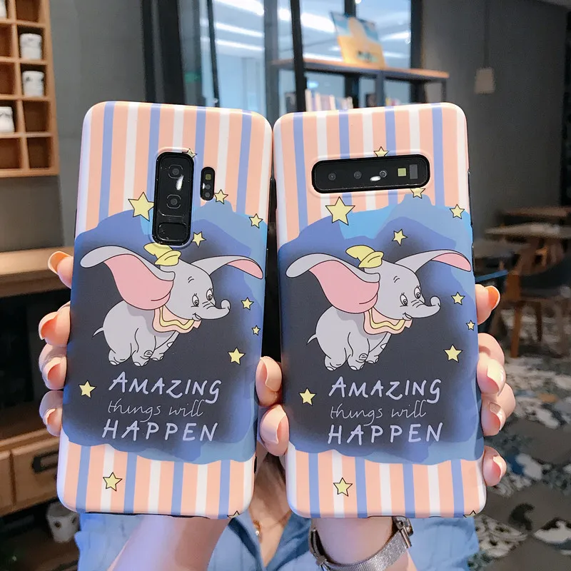 Yhbbчехлы для Samsung Galaxy S10 5G S8 S9 Plus милые мягкие чехлы Note 10 8 9 Ретро чехол телефона с