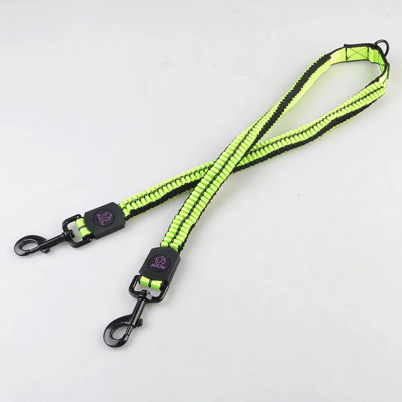 Retractable Double Dog Leash reflective Two Dogs leash rope Tangle Couple safe belt For Walking &amp Training | Дом и сад