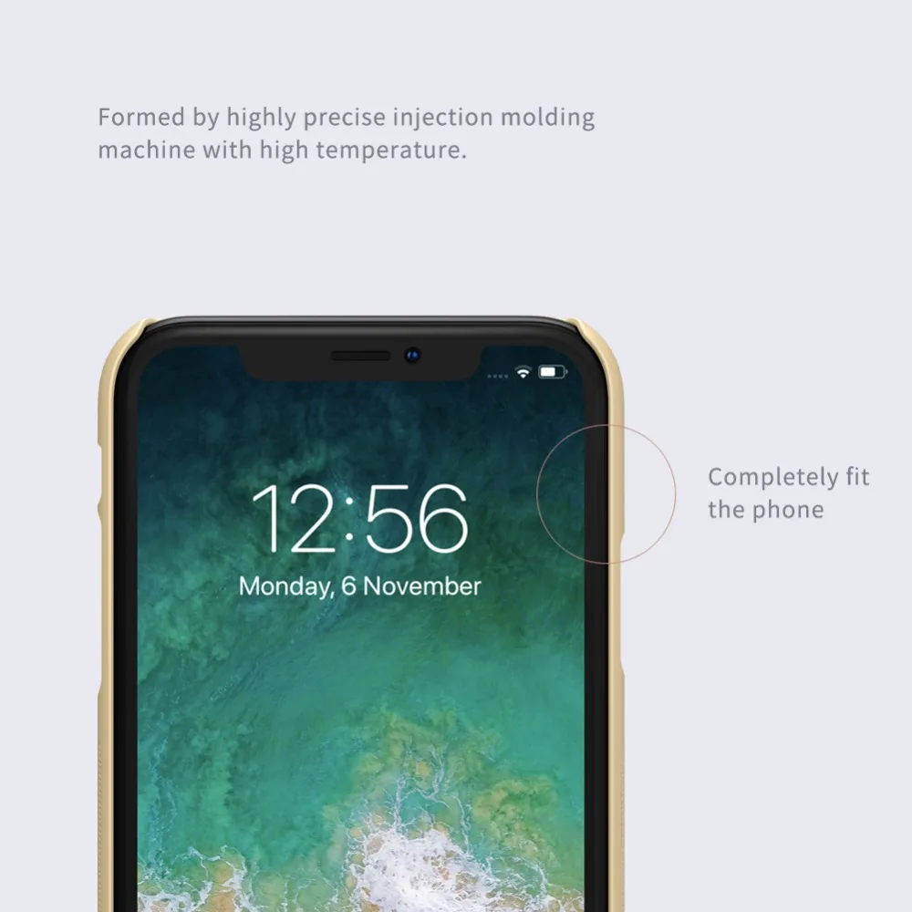 Для iPhone XR чехол Nillkin Super Frosted Shield для iPhone XR Ультратонкий матовый Жесткий Чехол для iPhone XR Nilkin чехол для телефона