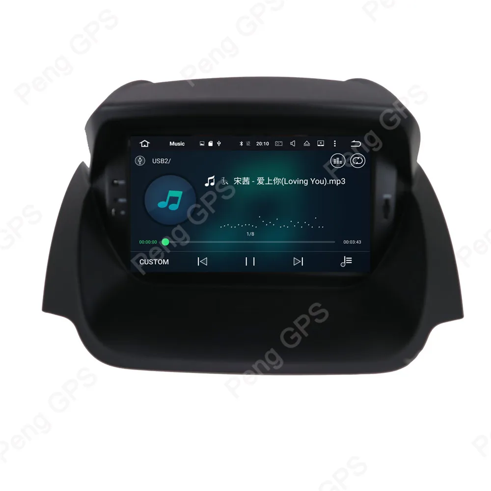 Восьмиядерный 2 Din стерео Android 8 0 система для Ford Ecosport 2013 2018 GPS навигация CD DVD плеер