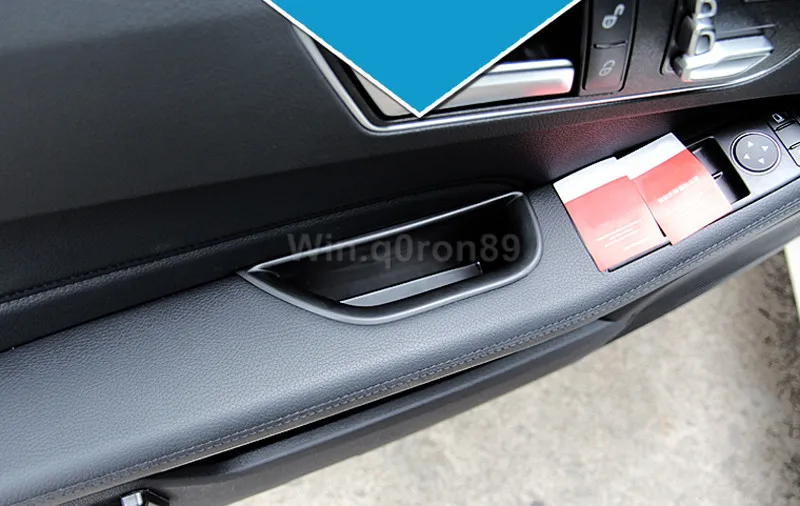 Аксессуары для Mercedes Benz E Class W212 2009 2015 подлокотник внутренней двери карман хранения