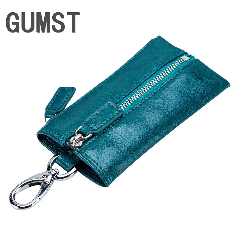 

Многофункциональный кошелек для ключей GUMST, органайзер из спилка, кошелек для монет для мужчин и женщин, ключница для карт, чехол для ключниц...