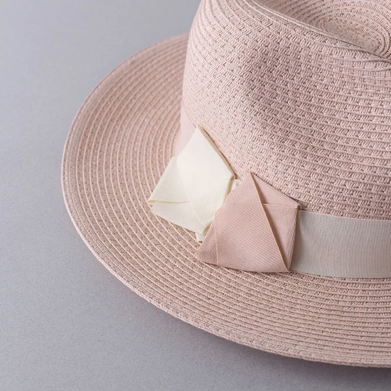 Инман Лоскутная женская элегантная шляпа с бантом в английском стиле|Женские