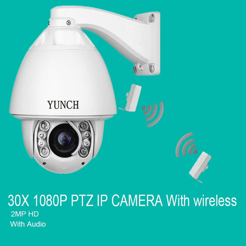 Full-HD 1080 P Auto Tracking камеры Box Поддержка программного обеспечения беспроводная