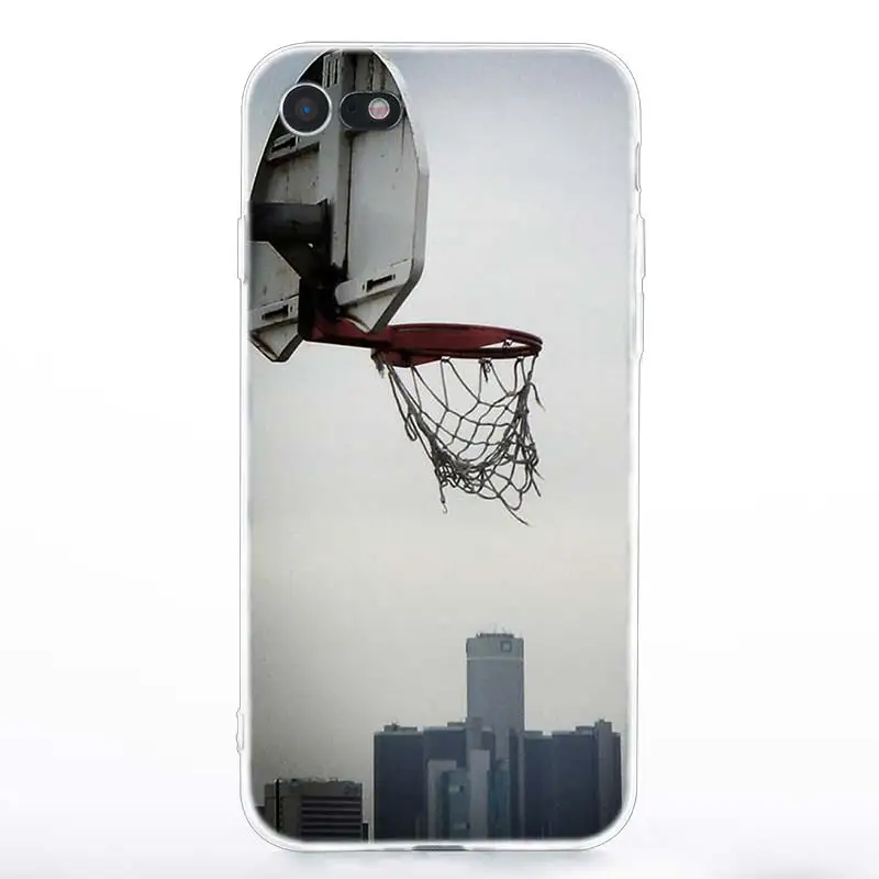 Прозрачный силиконовый чехол I Love Basketball для iPhone 11 11Pro XS MAX XR X 8 7 6S 6 Plus 5S чехол для телефона