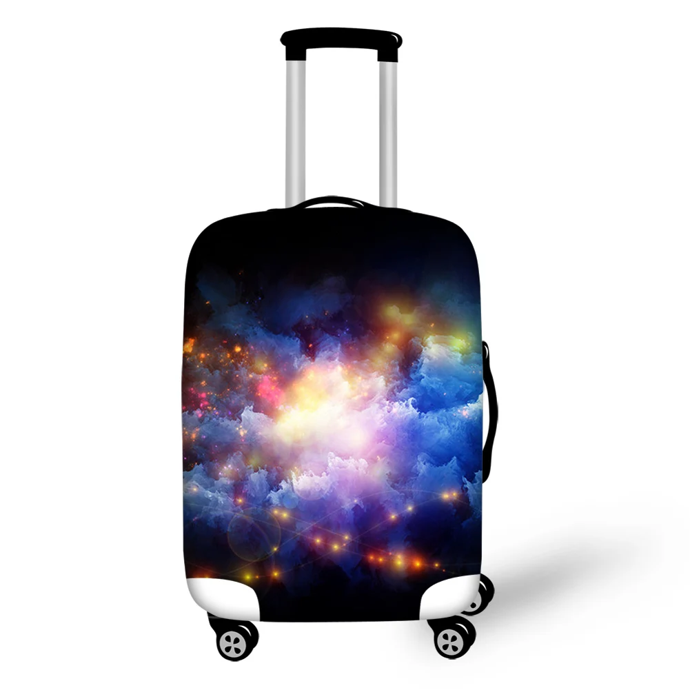 CC1434 ELVISWORDS, 3D принт, Galaxy Suit, Чехлы, протектор для путешествий, чемодан, защитные сумки, стрейч, пылезащитные Чехлы для путешествий - Цвет: CC1434