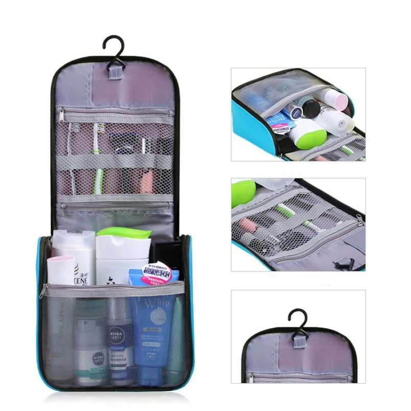 Женская вместительная Водонепроницаемая косметичка для путешествий|men toiletry bag|bag