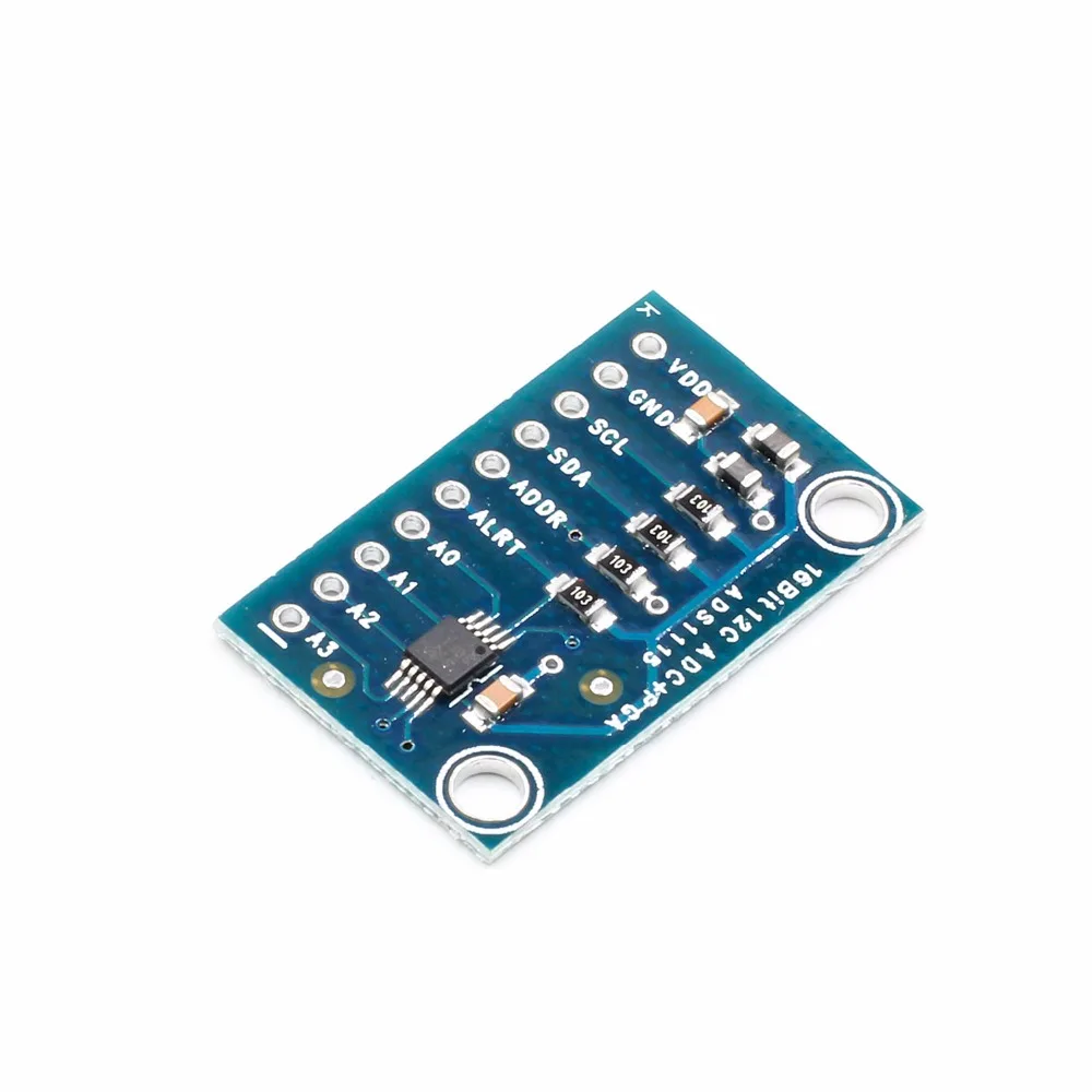 16 бит I2C ADS1115 модуль ADC 4 канала с усилителем Pro RPi 1 шт. | Электронные компоненты и