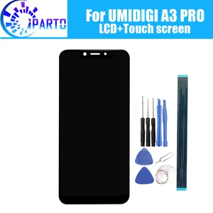 ЖК-дисплей UMIDIGI A3 PRO, сенсорный экран, 100% оригинал, проверенный дигитайзер, замена стеклянной панели для UMIDIGI A3 PRO