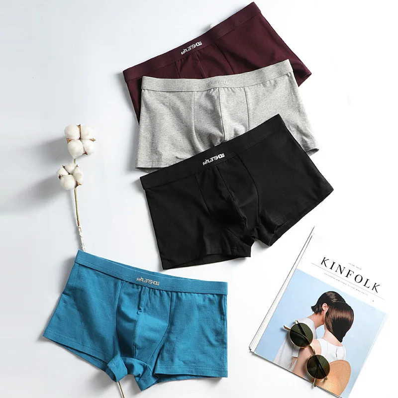 Нижнее белье мужское большие хлопковые боксеры|Мужские трусы боксеры| |