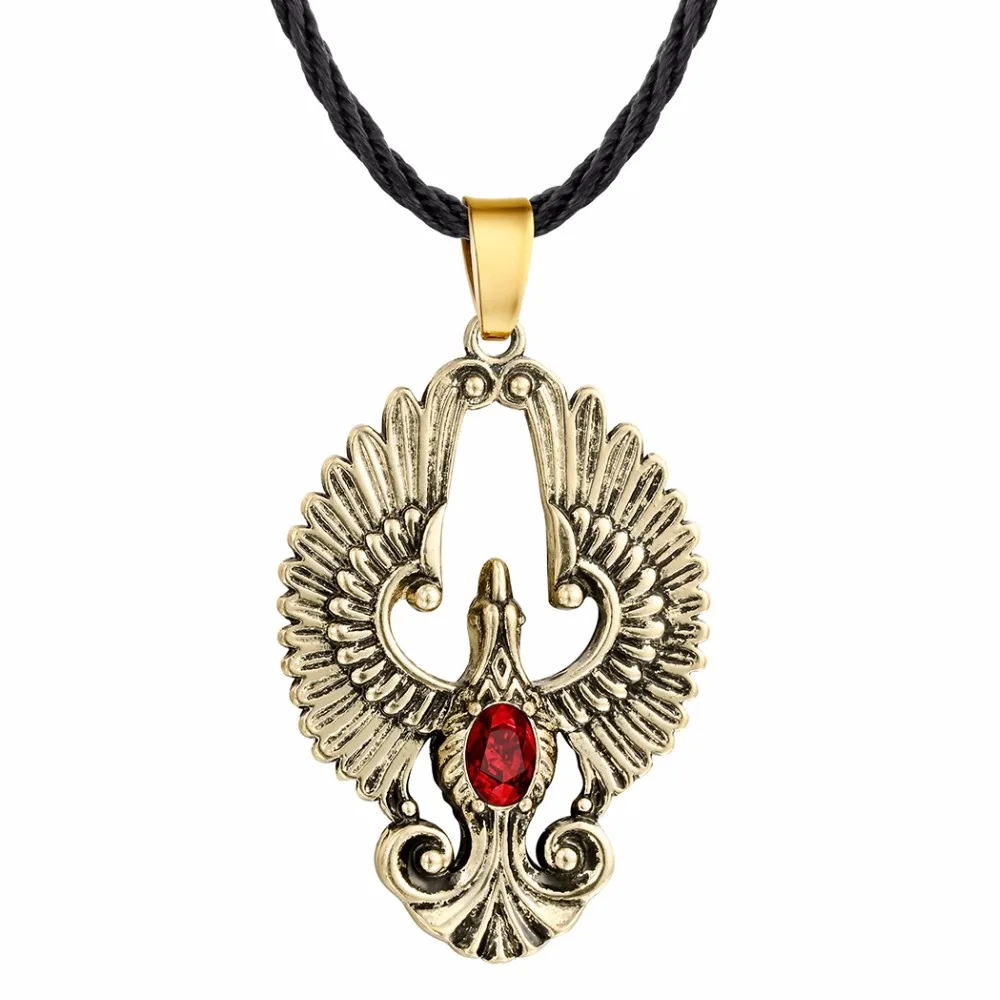 Чандлер бренд феникс птица кулон ожерелье для мужчин женщин животное Длинный