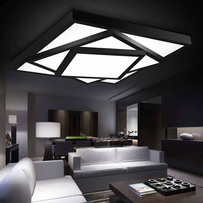 EuSolis 110/220 в геометрические Потолочные светильники люстры De Sala Quarto Luminarias украшение