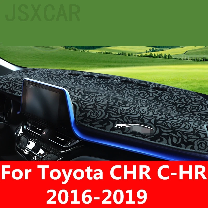 Для Toyota CHR C-HR 2016-2019 крышка приборной панели коврик солнцезащитный тент Избегайте
