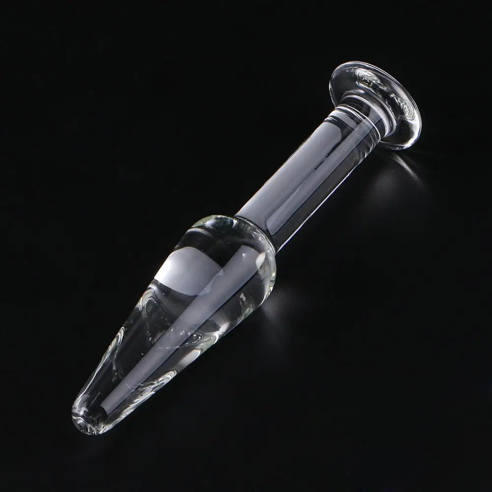 1 шт. стеклянный анальный вагинальный фаллоимитатор анальная пробка с бусинами